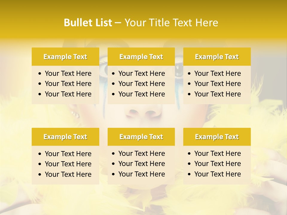 One People Portrait PowerPoint Template