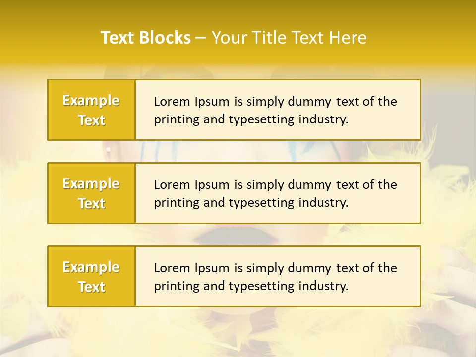 One People Portrait PowerPoint Template