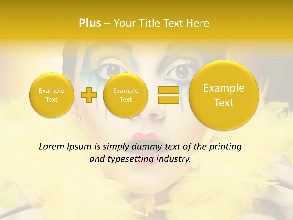 One People Portrait PowerPoint Template