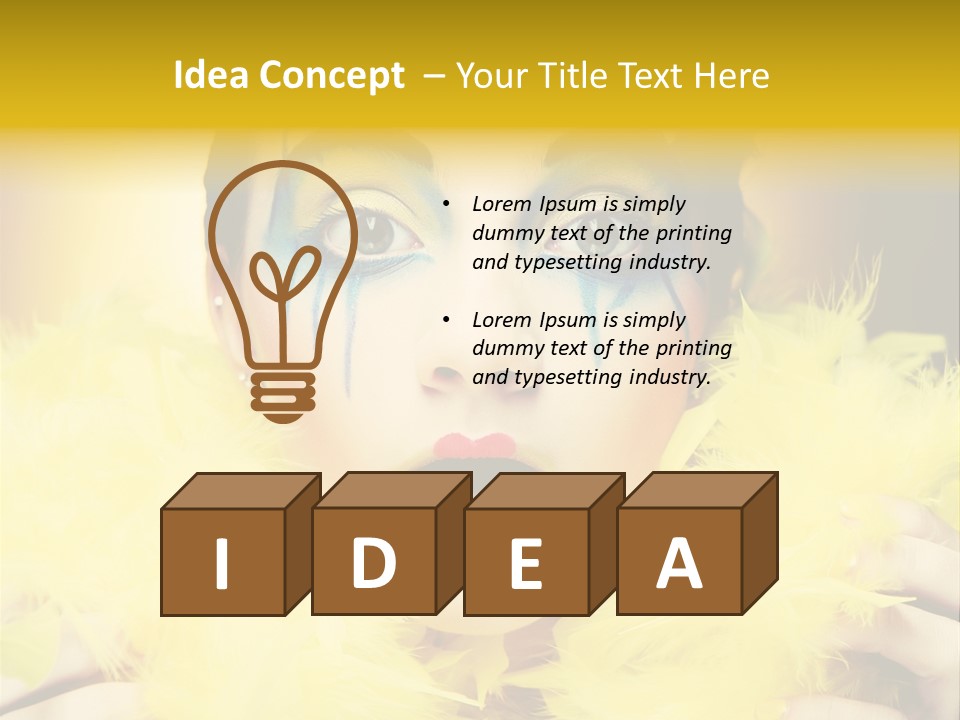 One People Portrait PowerPoint Template