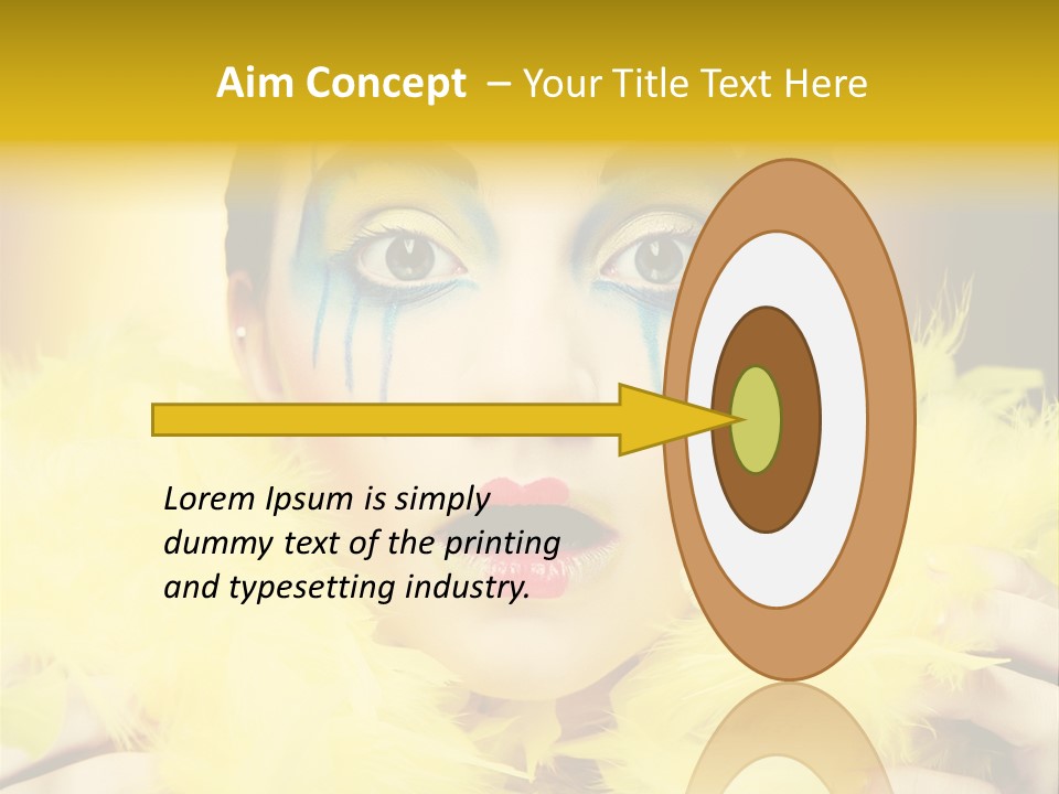 One People Portrait PowerPoint Template