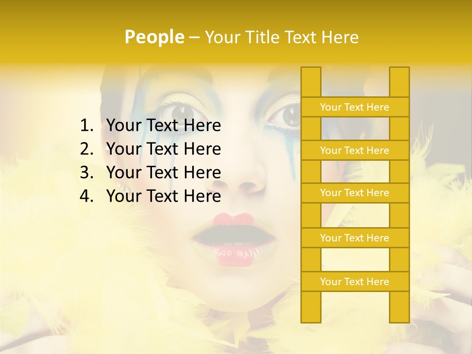 One People Portrait PowerPoint Template