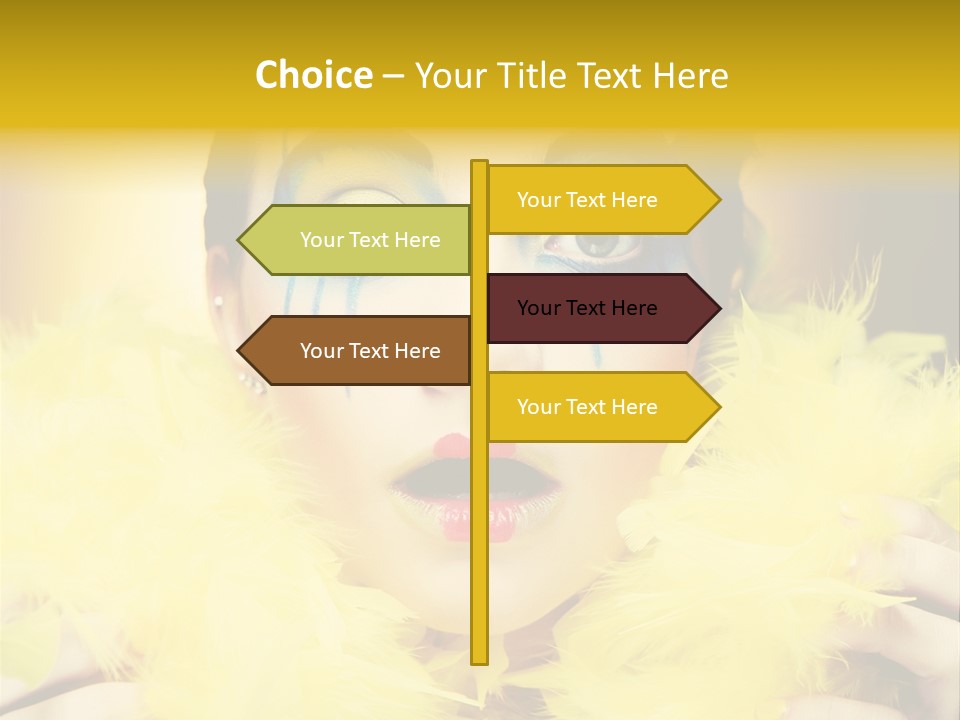 One People Portrait PowerPoint Template