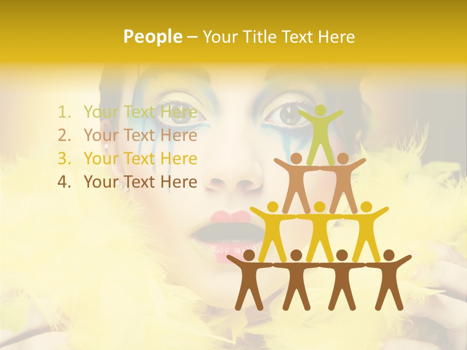 One People Portrait PowerPoint Template