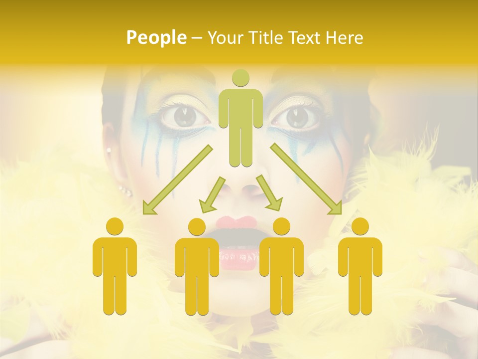 One People Portrait PowerPoint Template