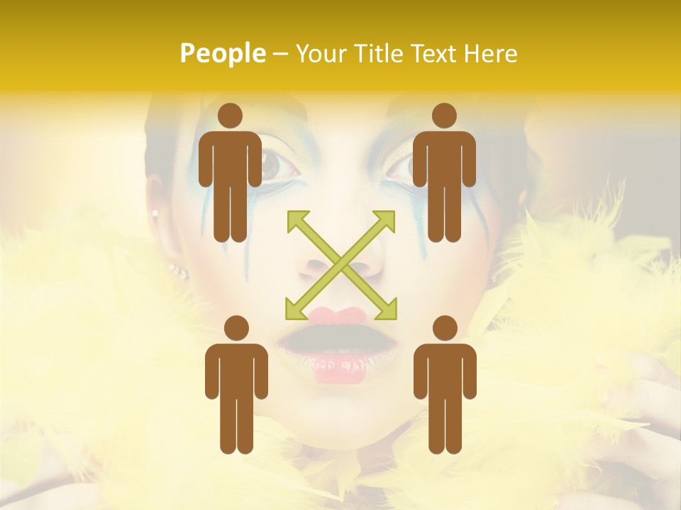 One People Portrait PowerPoint Template