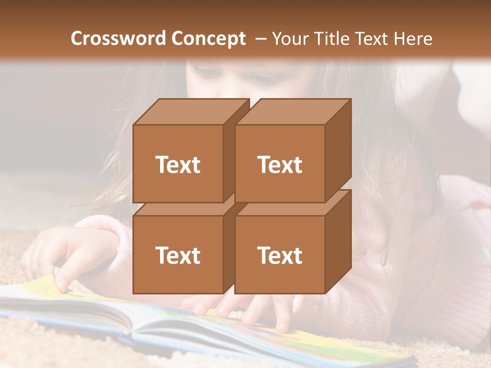 Little Toddler Knowledge PowerPoint Template