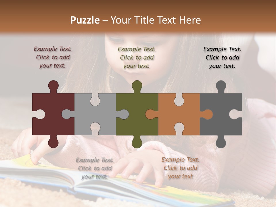 Little Toddler Knowledge PowerPoint Template