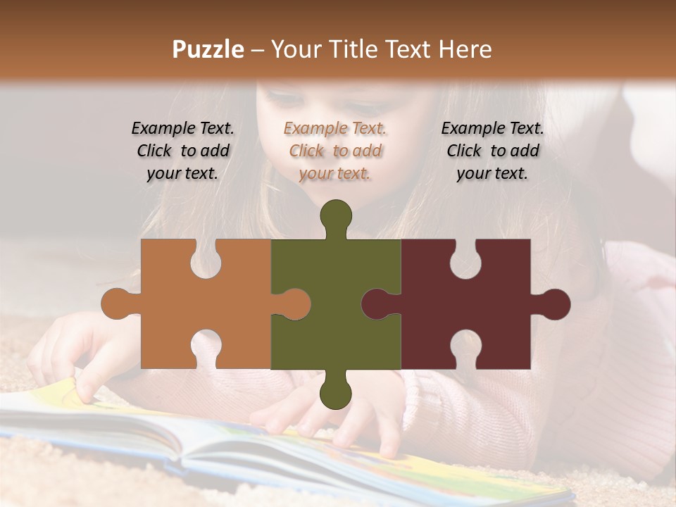 Little Toddler Knowledge PowerPoint Template