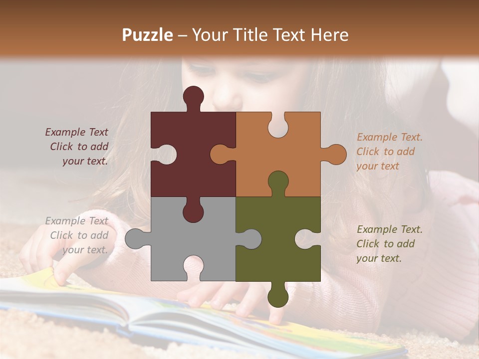 Little Toddler Knowledge PowerPoint Template