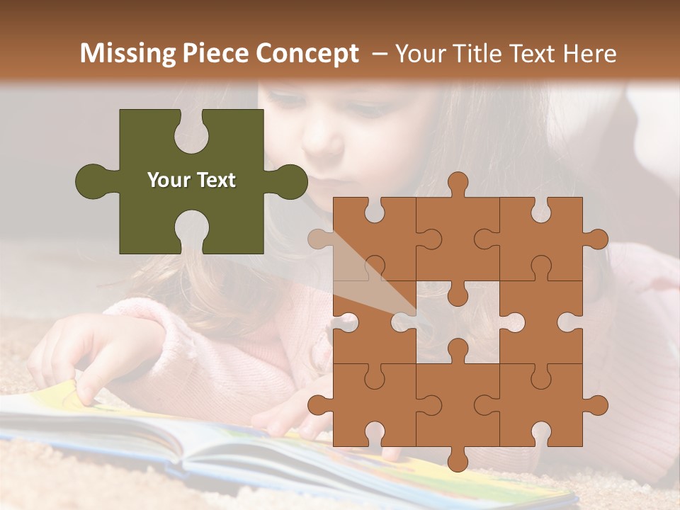 Little Toddler Knowledge PowerPoint Template