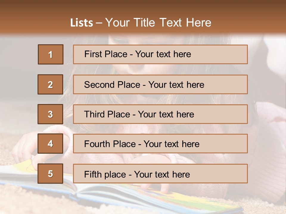 Little Toddler Knowledge PowerPoint Template