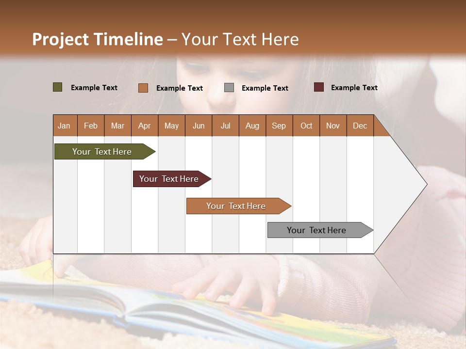 Little Toddler Knowledge PowerPoint Template