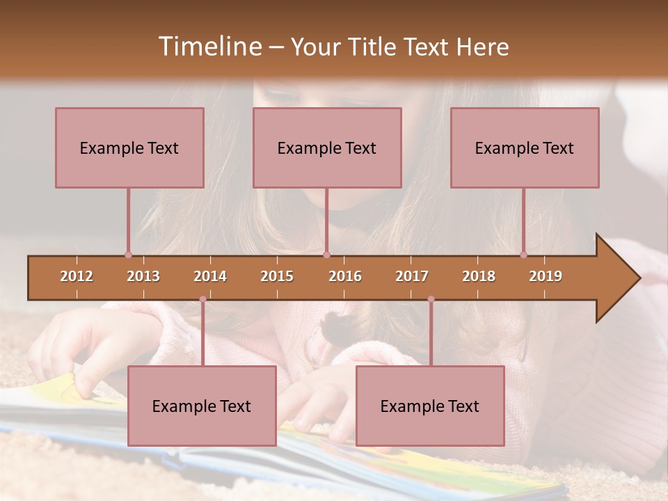 Little Toddler Knowledge PowerPoint Template