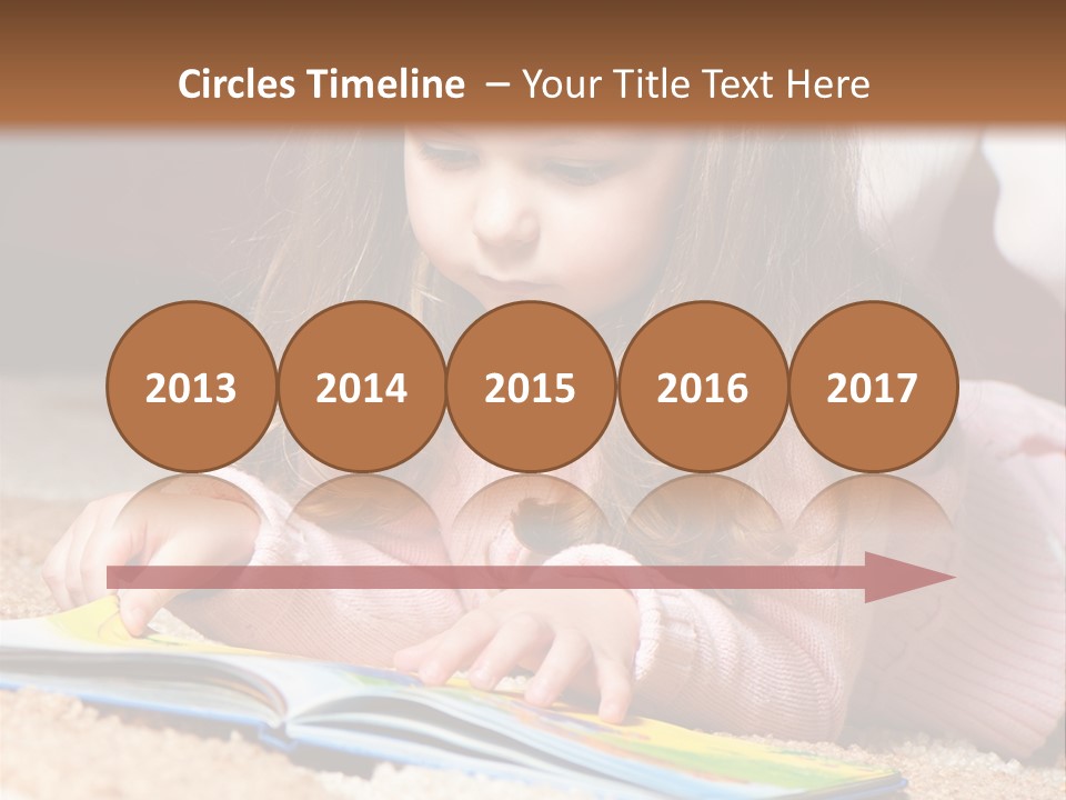 Little Toddler Knowledge PowerPoint Template