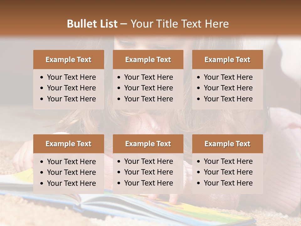 Little Toddler Knowledge PowerPoint Template