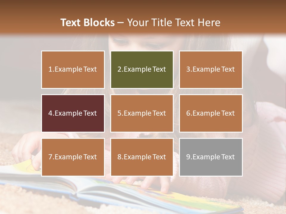 Little Toddler Knowledge PowerPoint Template