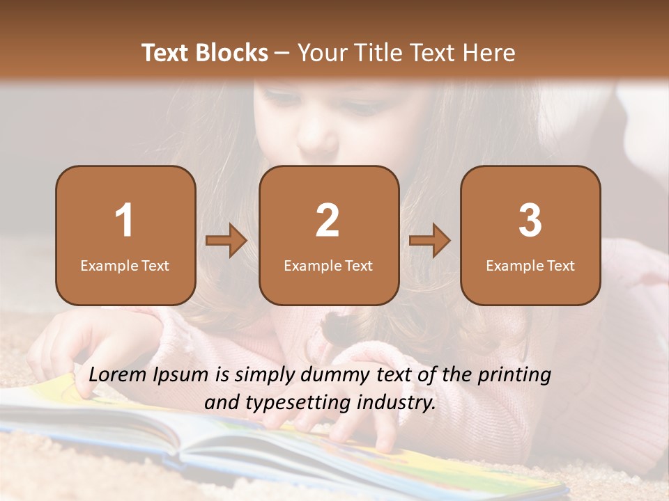 Little Toddler Knowledge PowerPoint Template