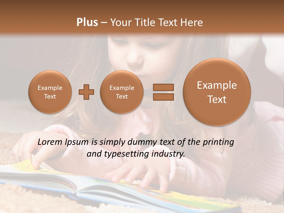 Little Toddler Knowledge PowerPoint Template