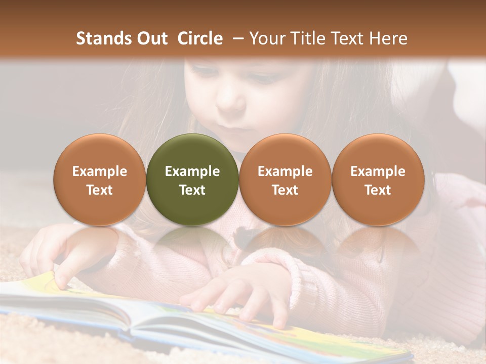 Little Toddler Knowledge PowerPoint Template