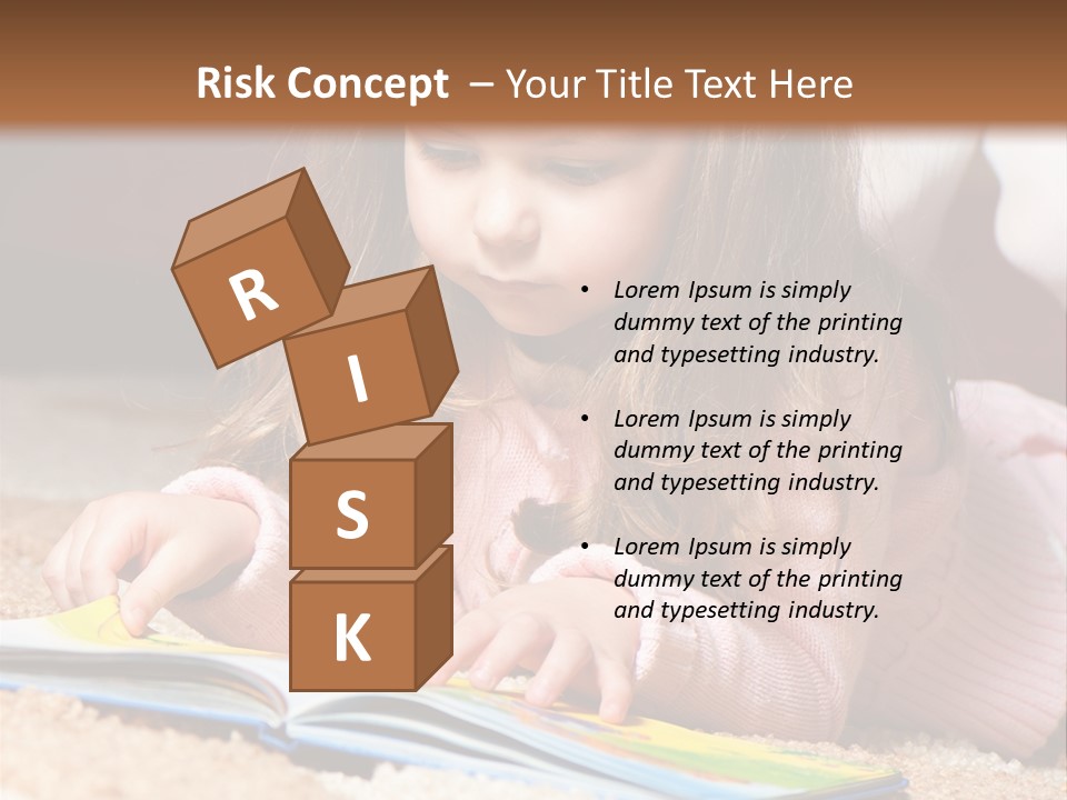 Little Toddler Knowledge PowerPoint Template