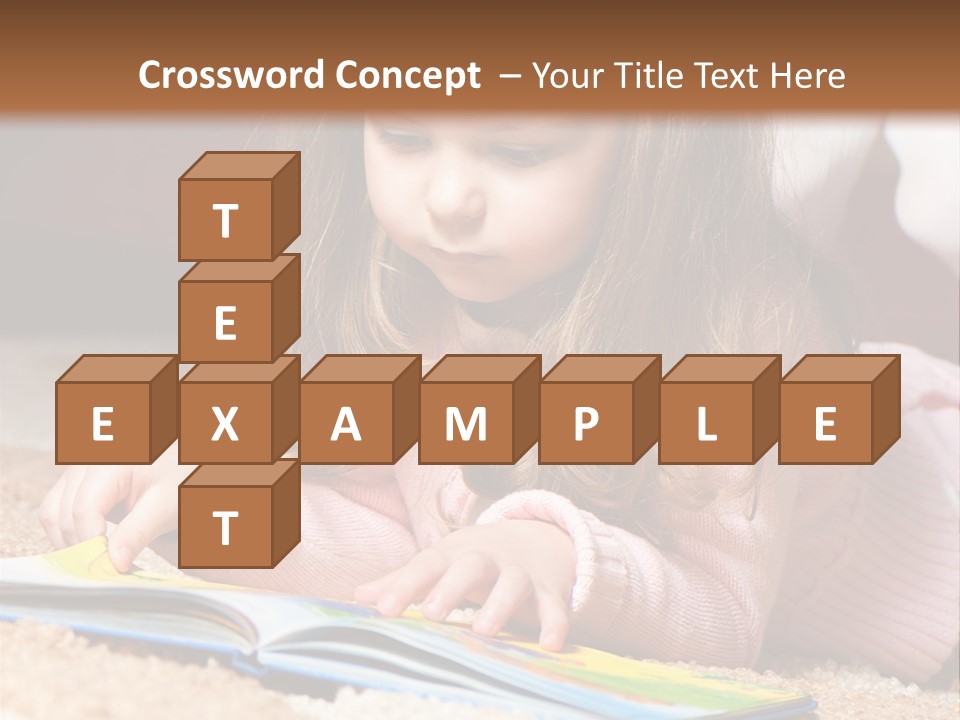 Little Toddler Knowledge PowerPoint Template