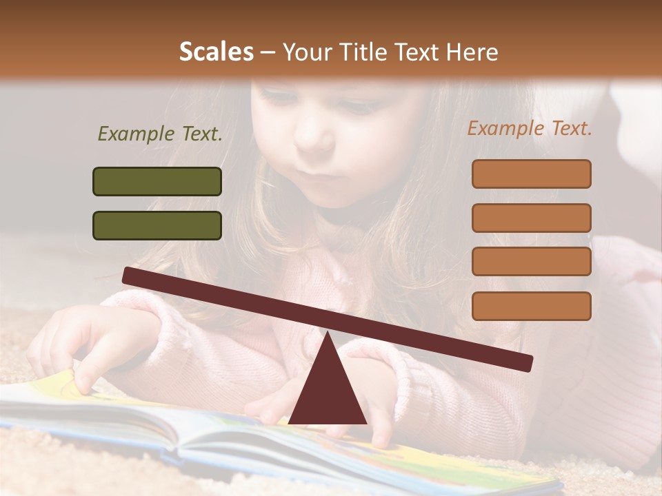 Little Toddler Knowledge PowerPoint Template