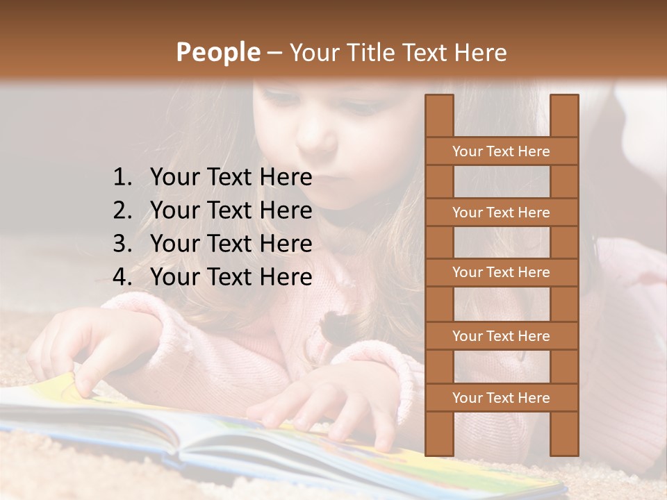 Little Toddler Knowledge PowerPoint Template
