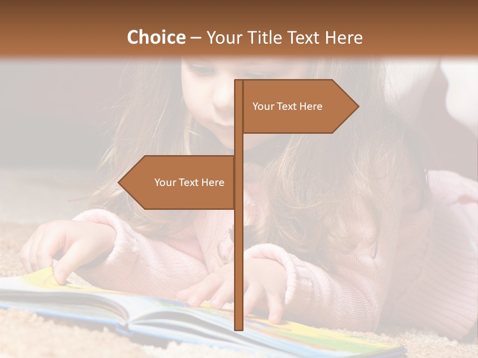 Little Toddler Knowledge PowerPoint Template