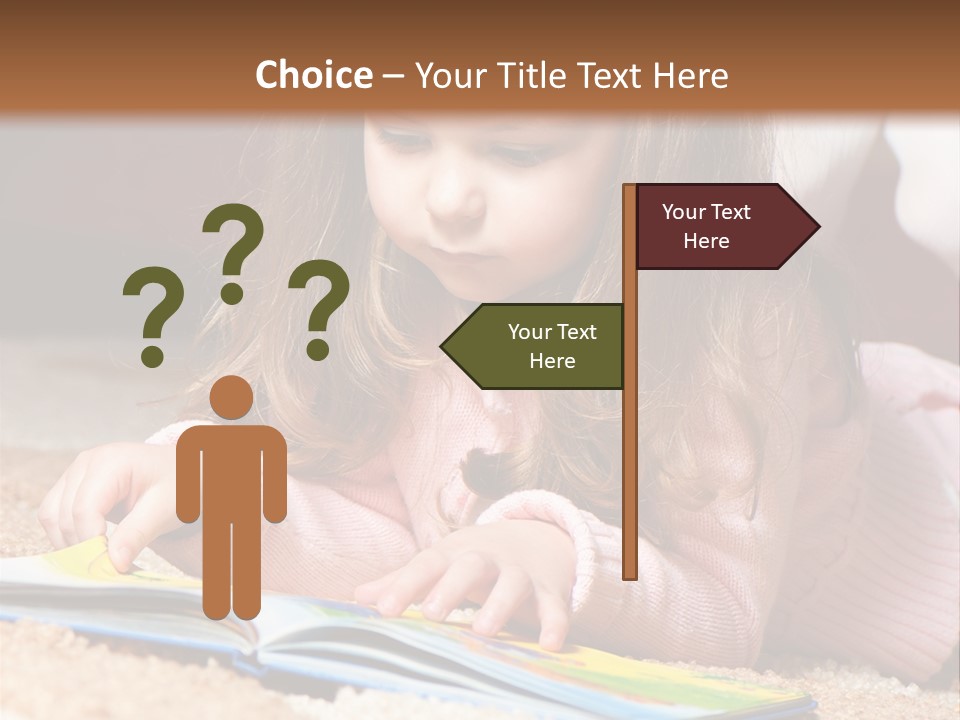 Little Toddler Knowledge PowerPoint Template