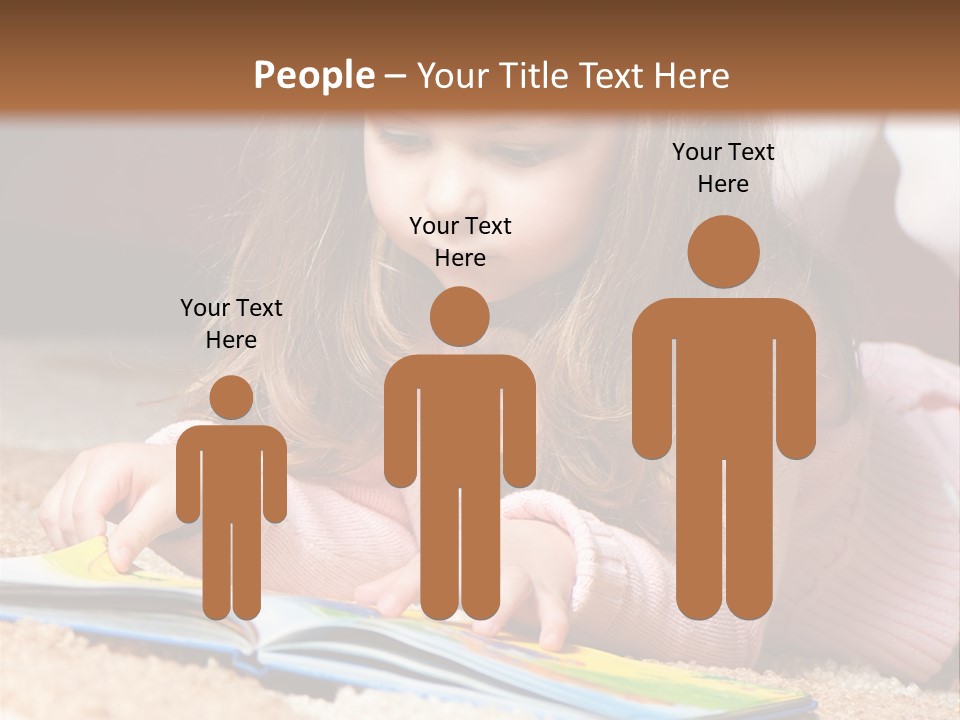 Little Toddler Knowledge PowerPoint Template