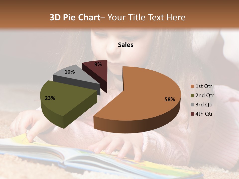 Little Toddler Knowledge PowerPoint Template