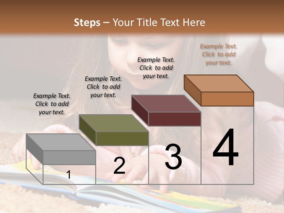 Little Toddler Knowledge PowerPoint Template