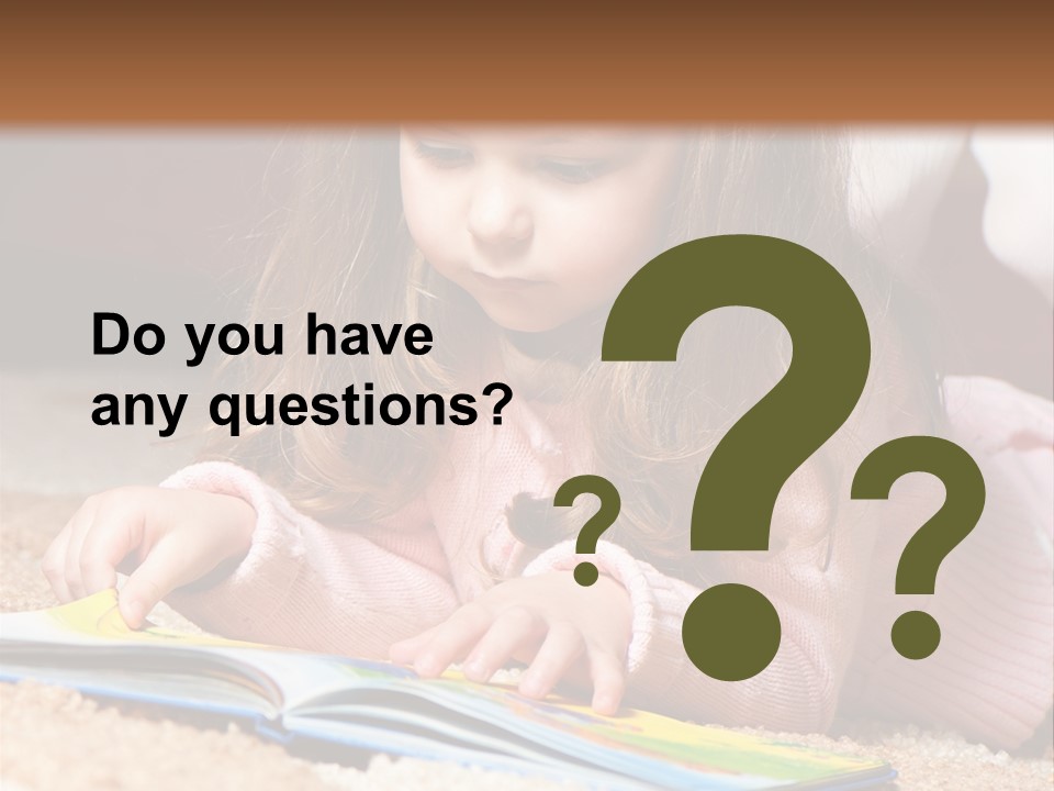 Little Toddler Knowledge PowerPoint Template