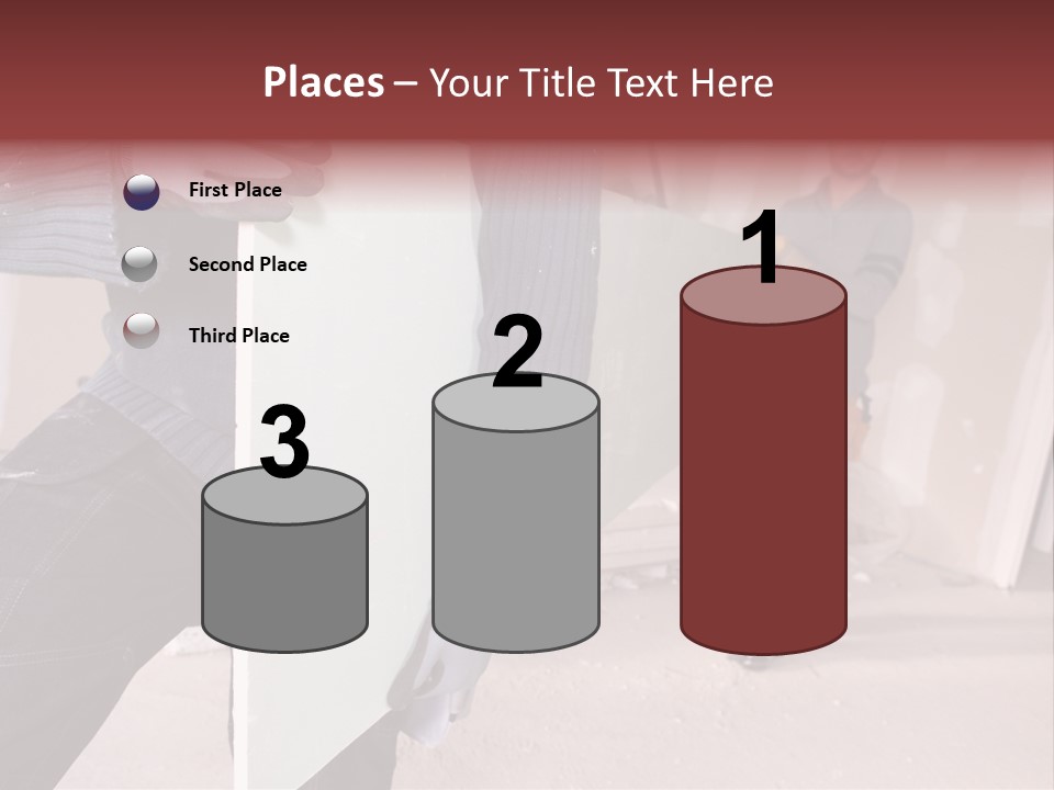 Public Men Building PowerPoint Template