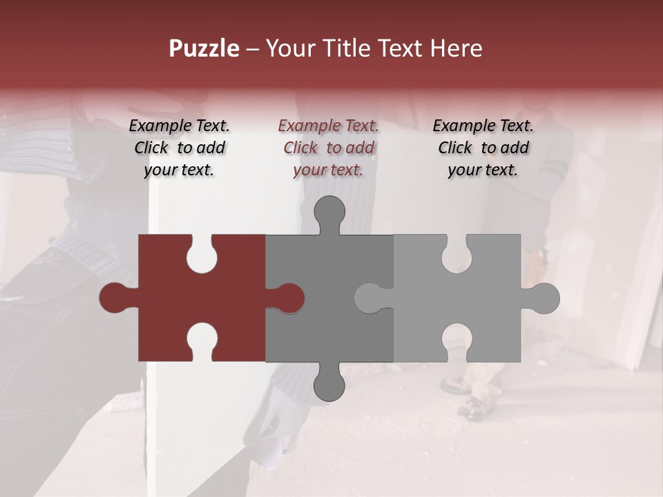 Public Men Building PowerPoint Template