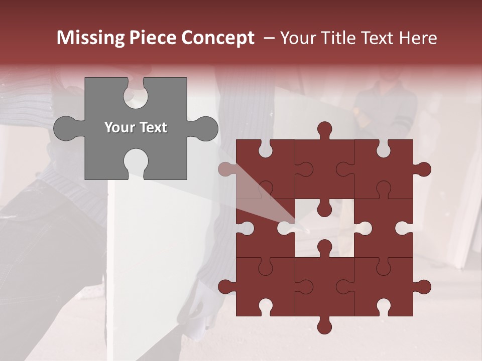 Public Men Building PowerPoint Template