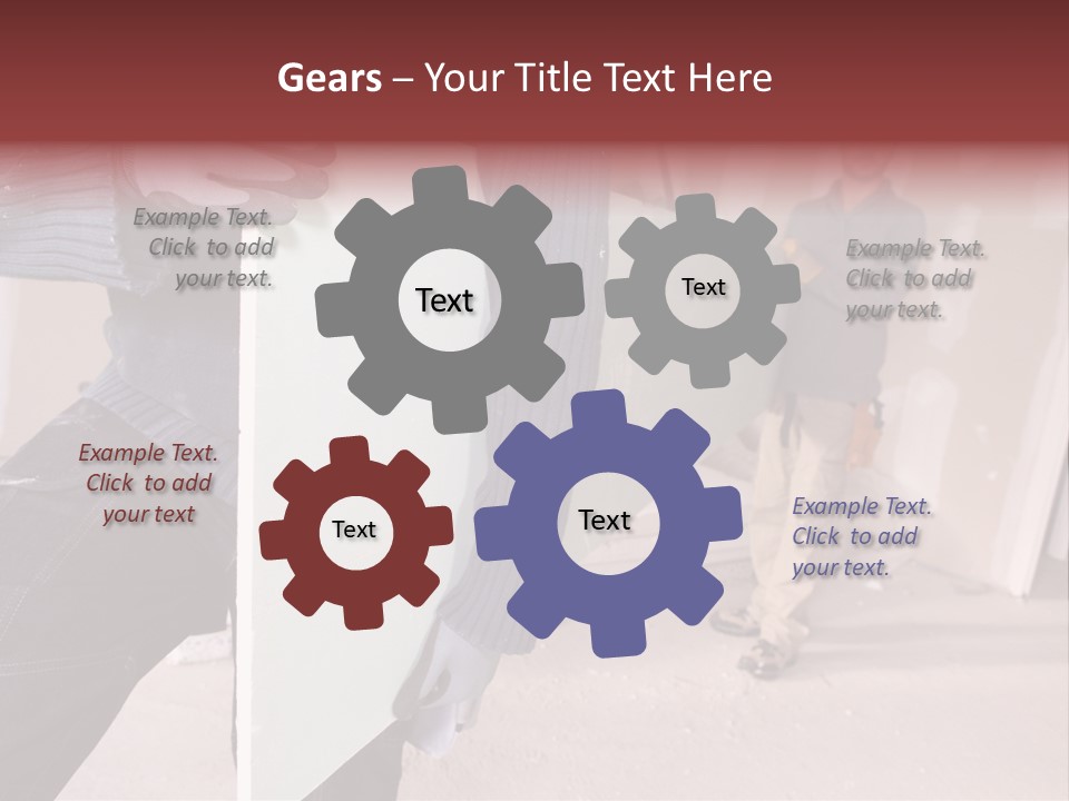 Public Men Building PowerPoint Template