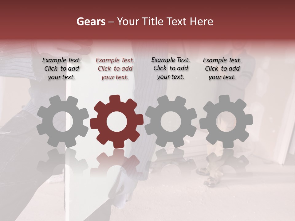 Public Men Building PowerPoint Template