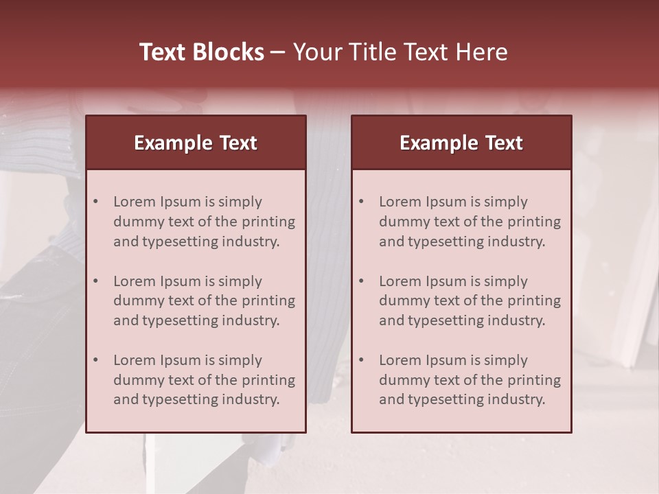 Public Men Building PowerPoint Template