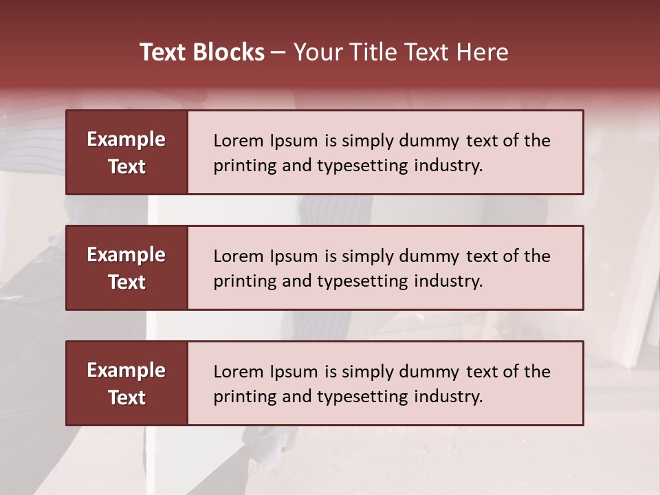 Public Men Building PowerPoint Template