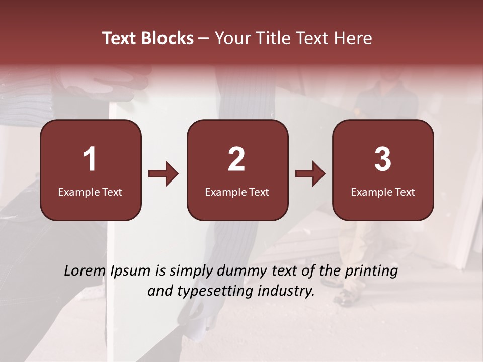 Public Men Building PowerPoint Template