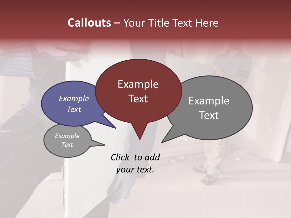 Public Men Building PowerPoint Template