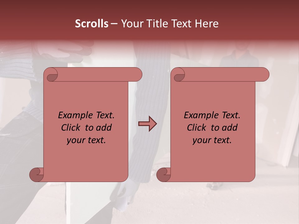 Public Men Building PowerPoint Template