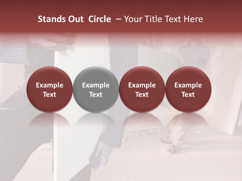 Public Men Building PowerPoint Template