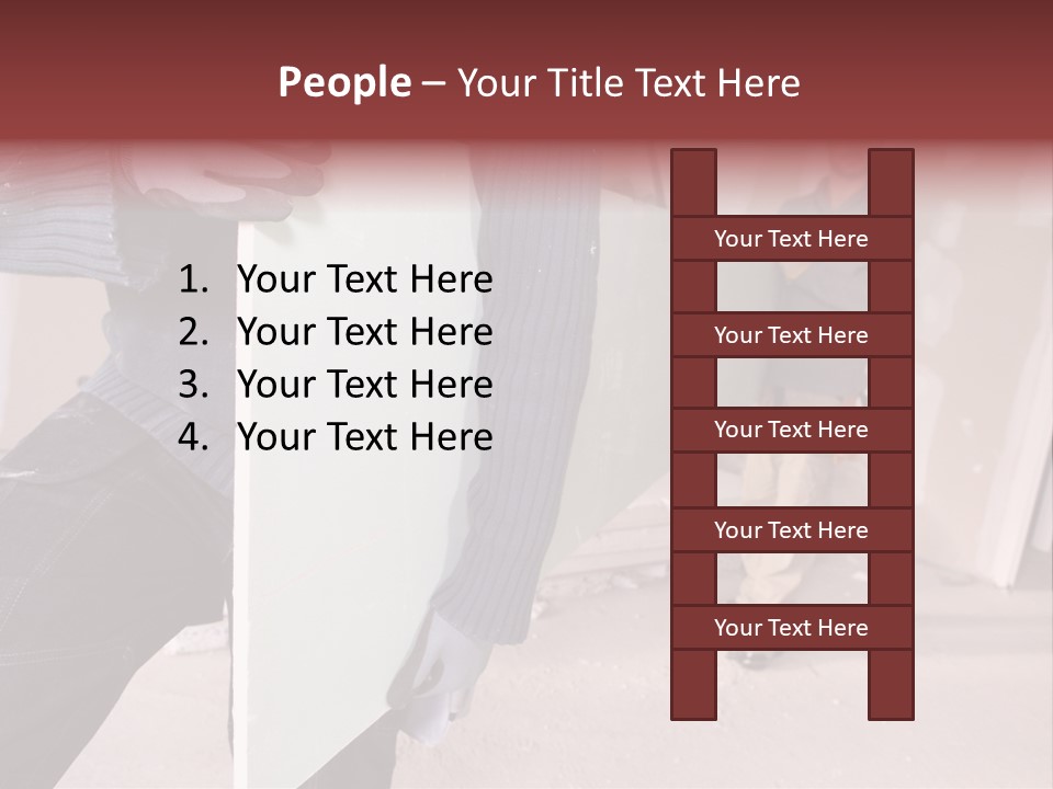 Public Men Building PowerPoint Template