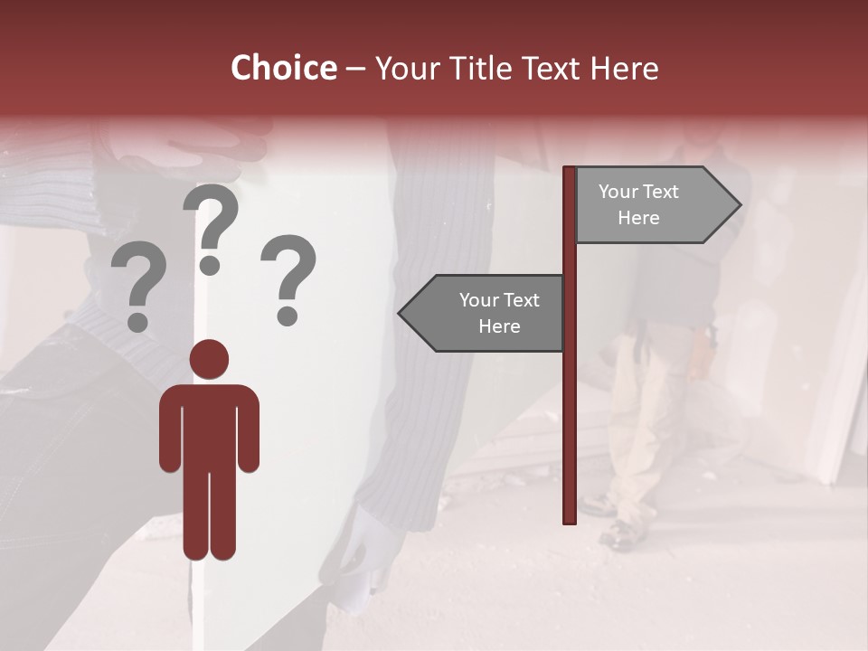 Public Men Building PowerPoint Template