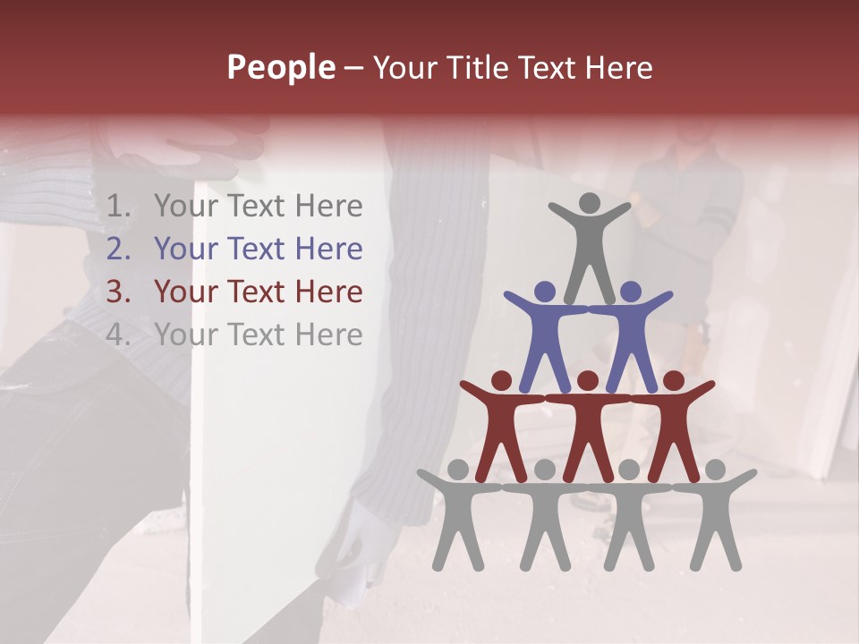 Public Men Building PowerPoint Template