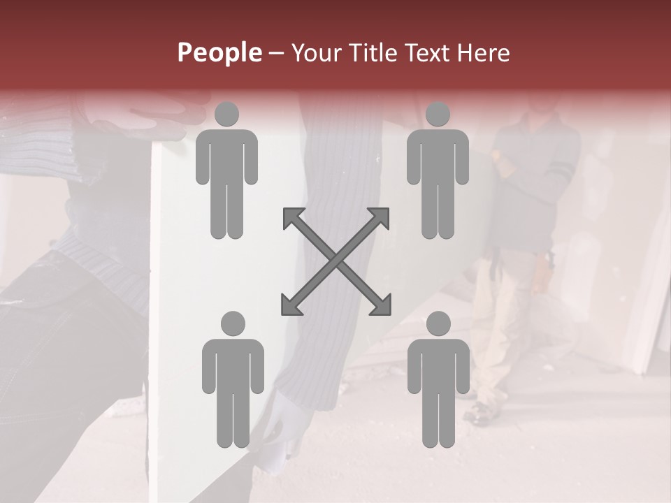 Public Men Building PowerPoint Template