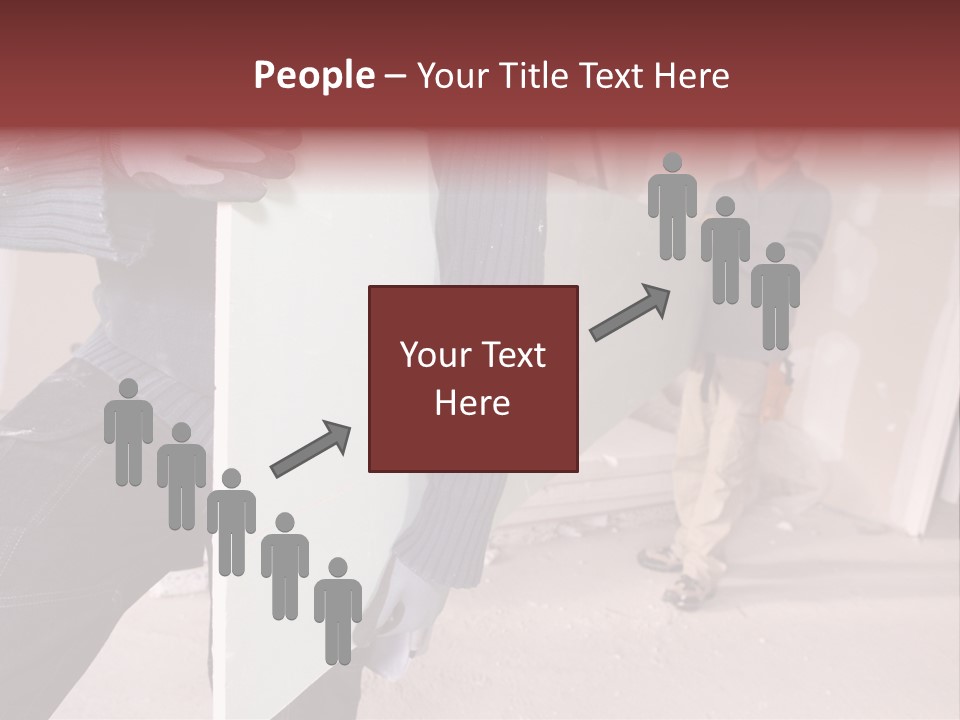 Public Men Building PowerPoint Template